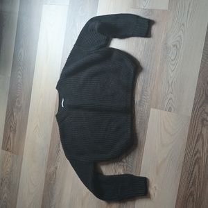 Elodie black large sweater